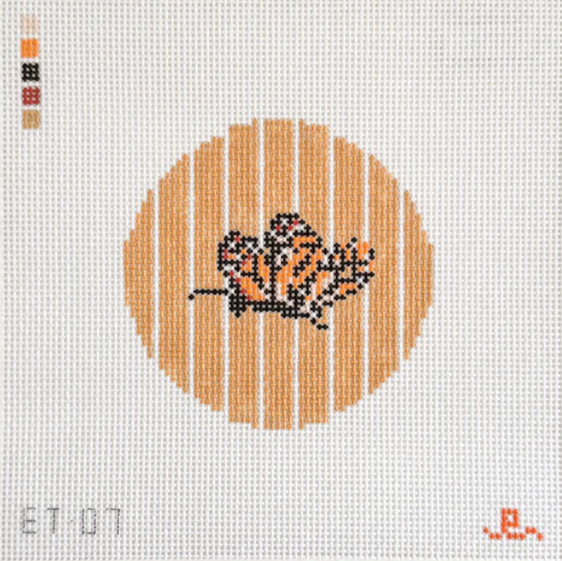 Elizabeth Taylor - Monarch Butterfly Round