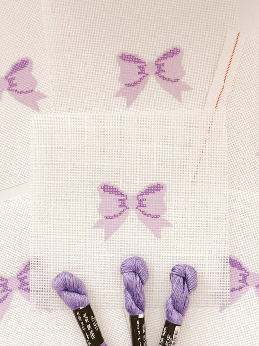 Purple Bow Coquet