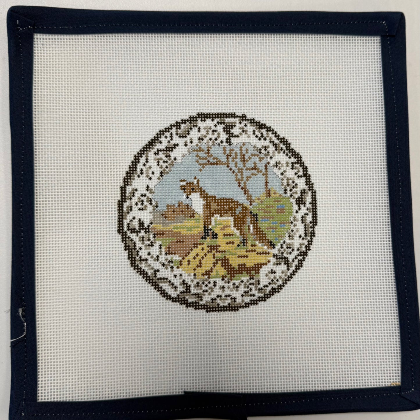 Kate Woodward Transferware Fox