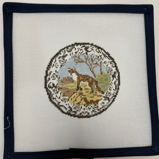 Kate Woodward Transferware Fox