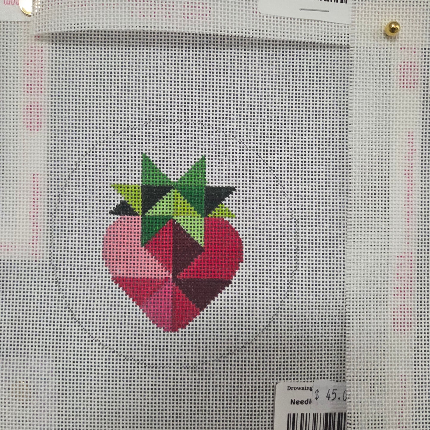 Strawberry Needlepoint