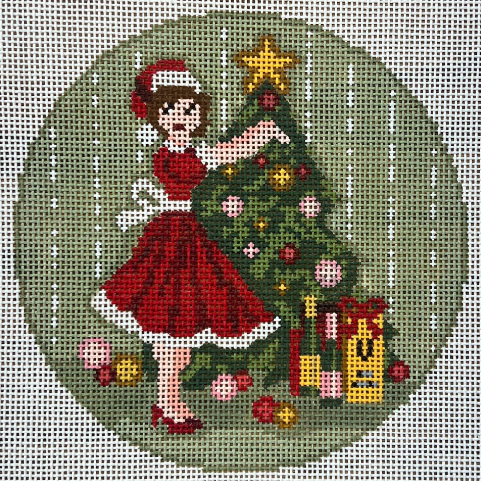 Kirkland Design Studio - Betty Loves Bubbly #5 Trimming the Tree with Stitch Guide