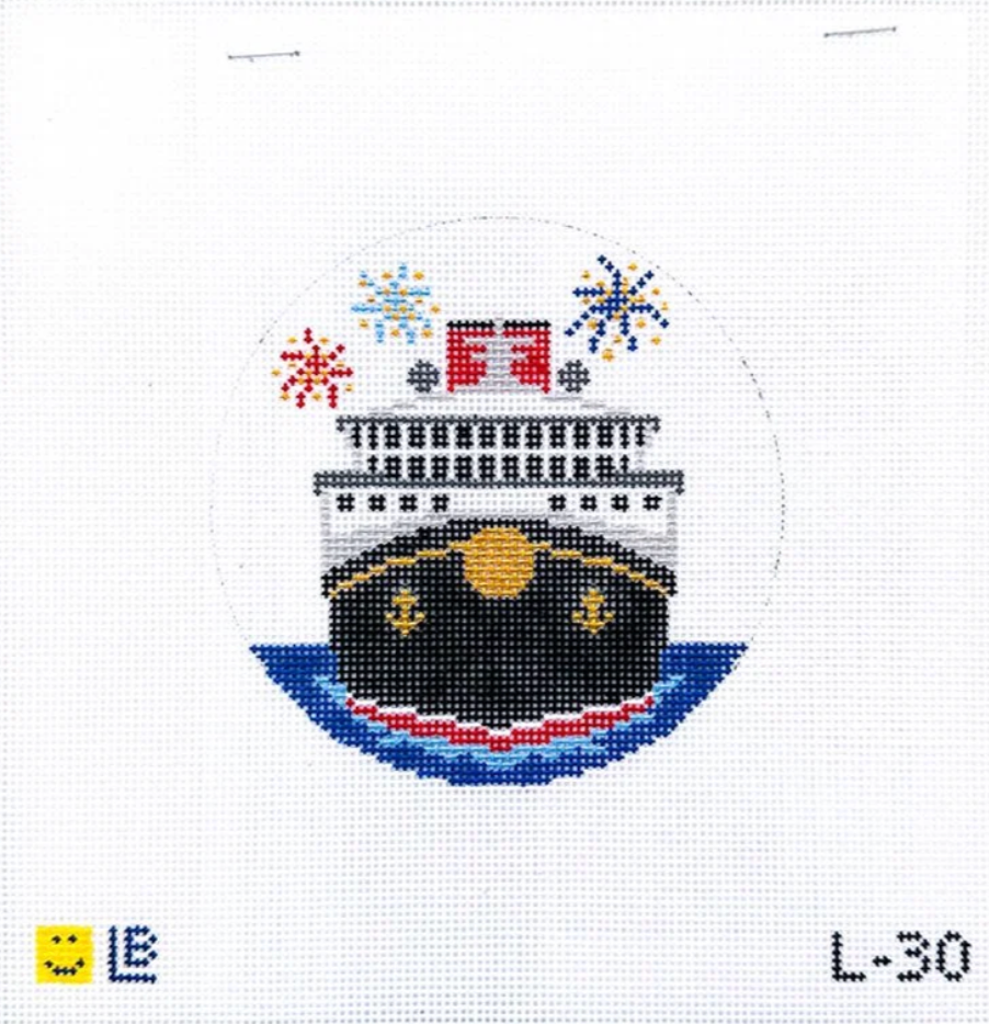 Lauren Bloch - Cruise Ship with Fireworks