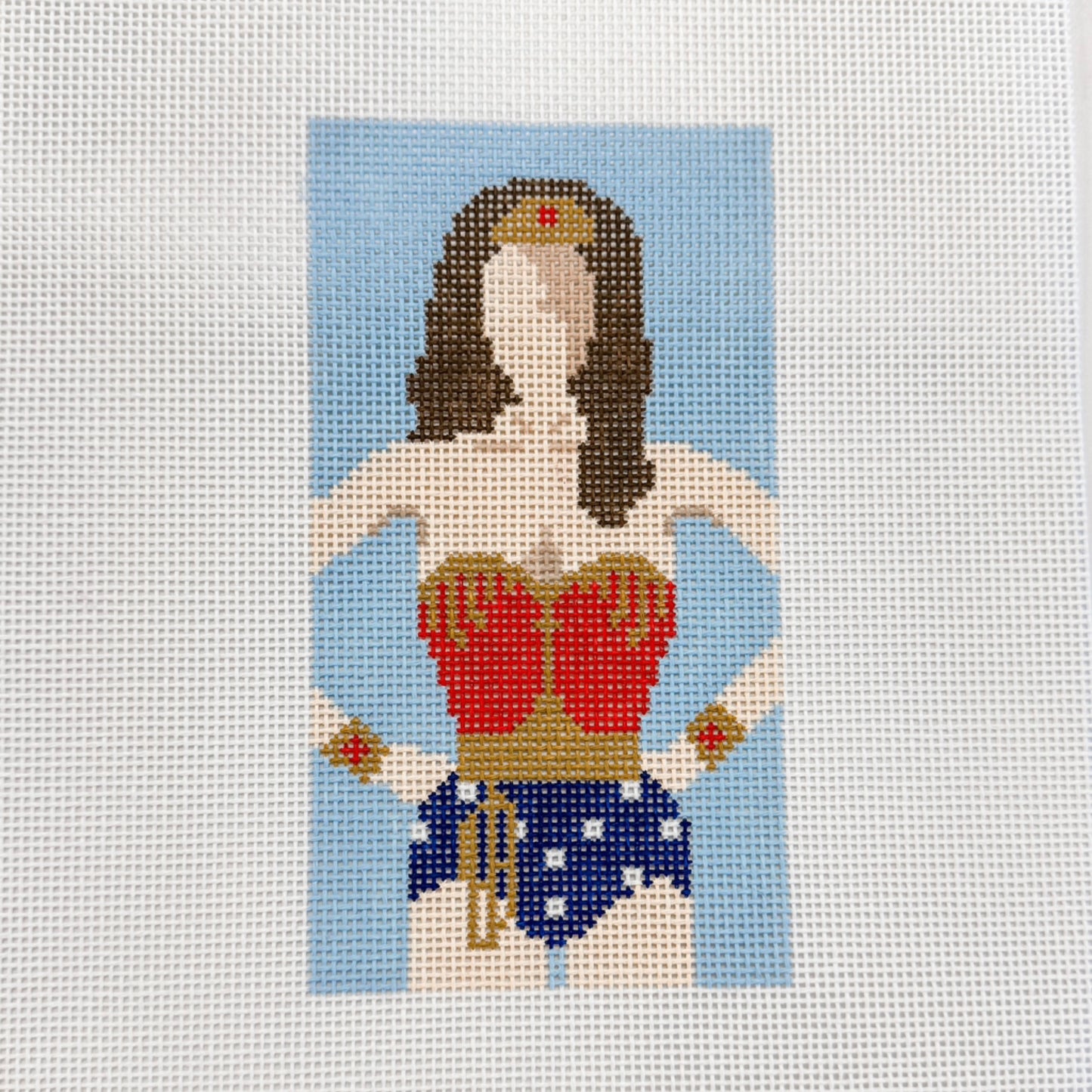 Bargello Needlepoint Power Pose