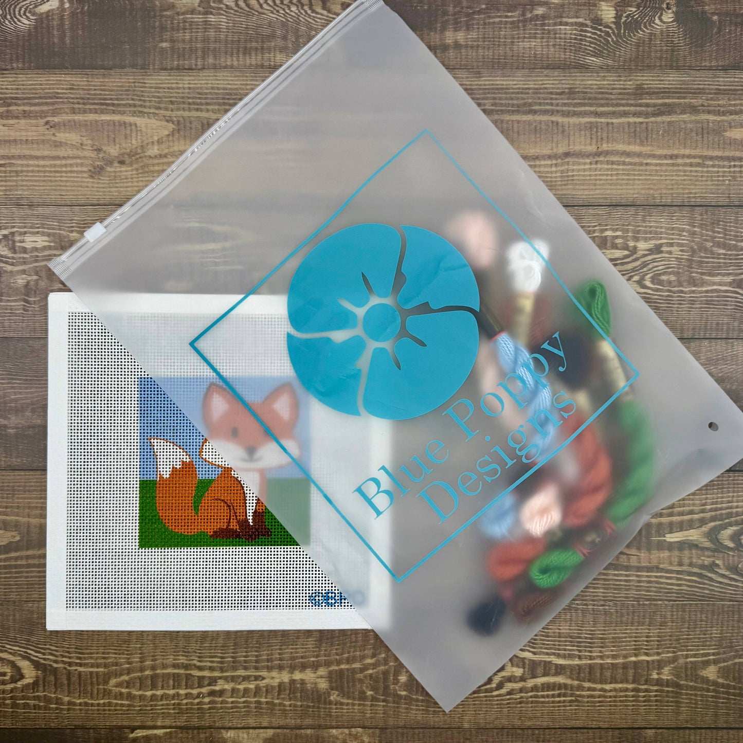 Fox Needlepoint Kit