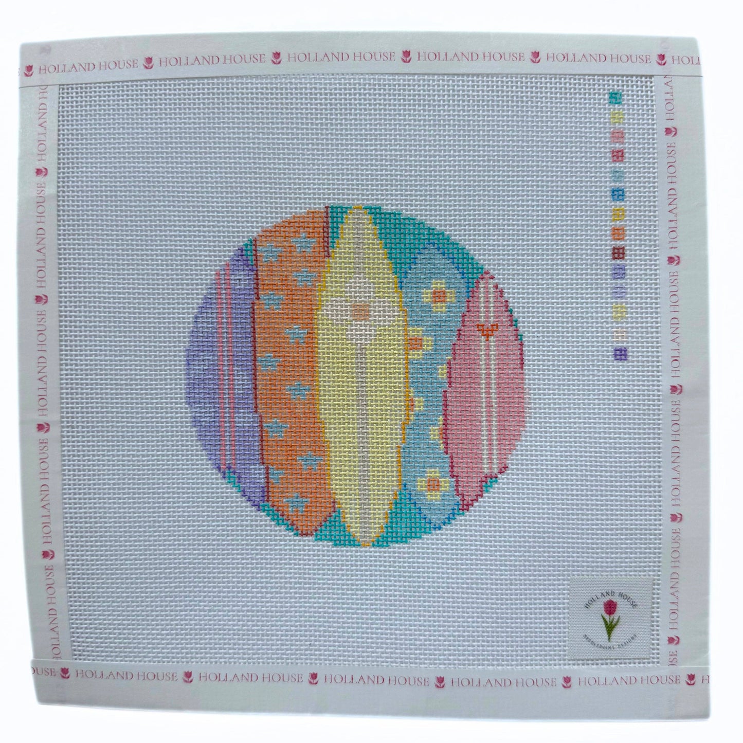 Holland House Needlepoint -Surfboard Round