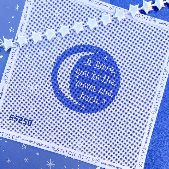 Stitch Style - I Love You to the Moon