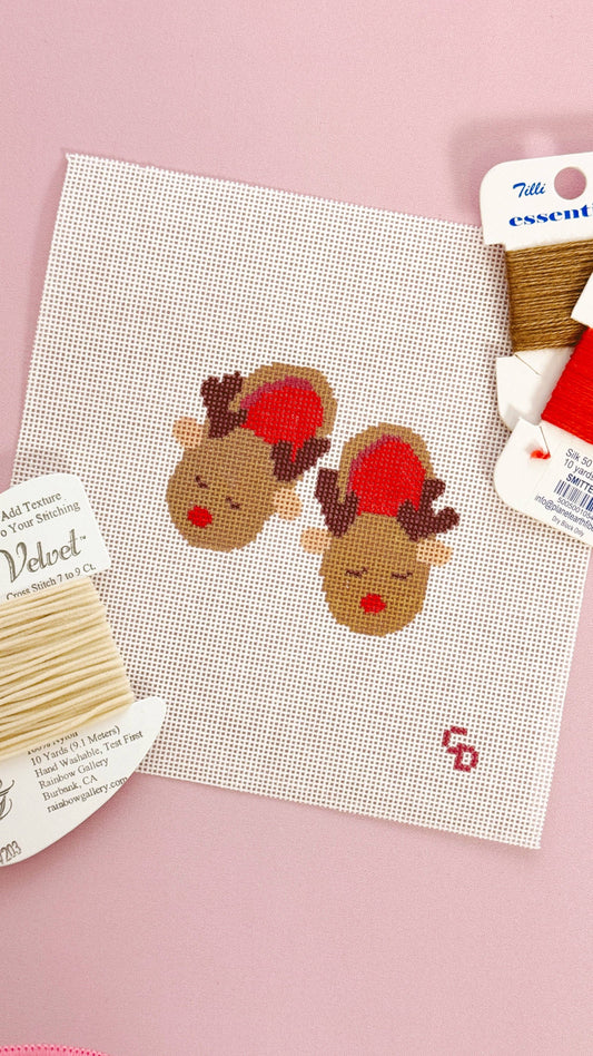 Cotswold Designs Reindeer Slippers