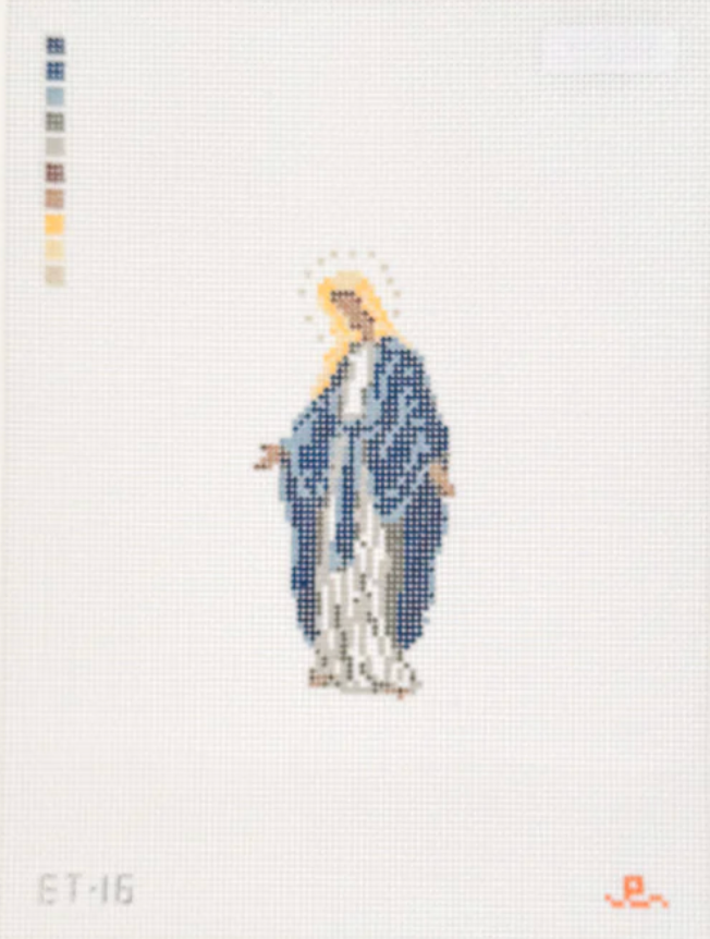 Elizabeth Taylor Needlepoint - Mother Mary