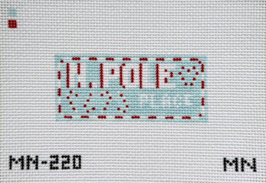 Magnolia Needlepoint -North Pole