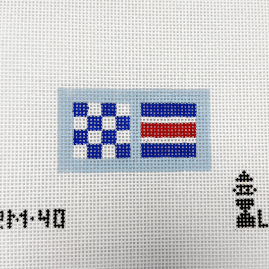 Lookout Needlepoint NC Nautical Flags