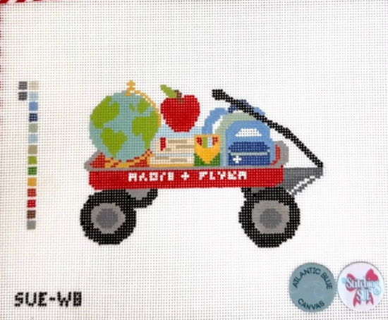 The Stitching Sue - Back to School Wagon
