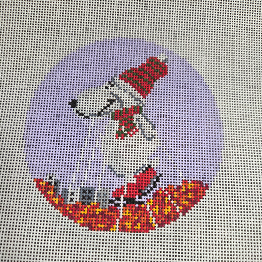 Snoopy Float Needlepoint Canvas