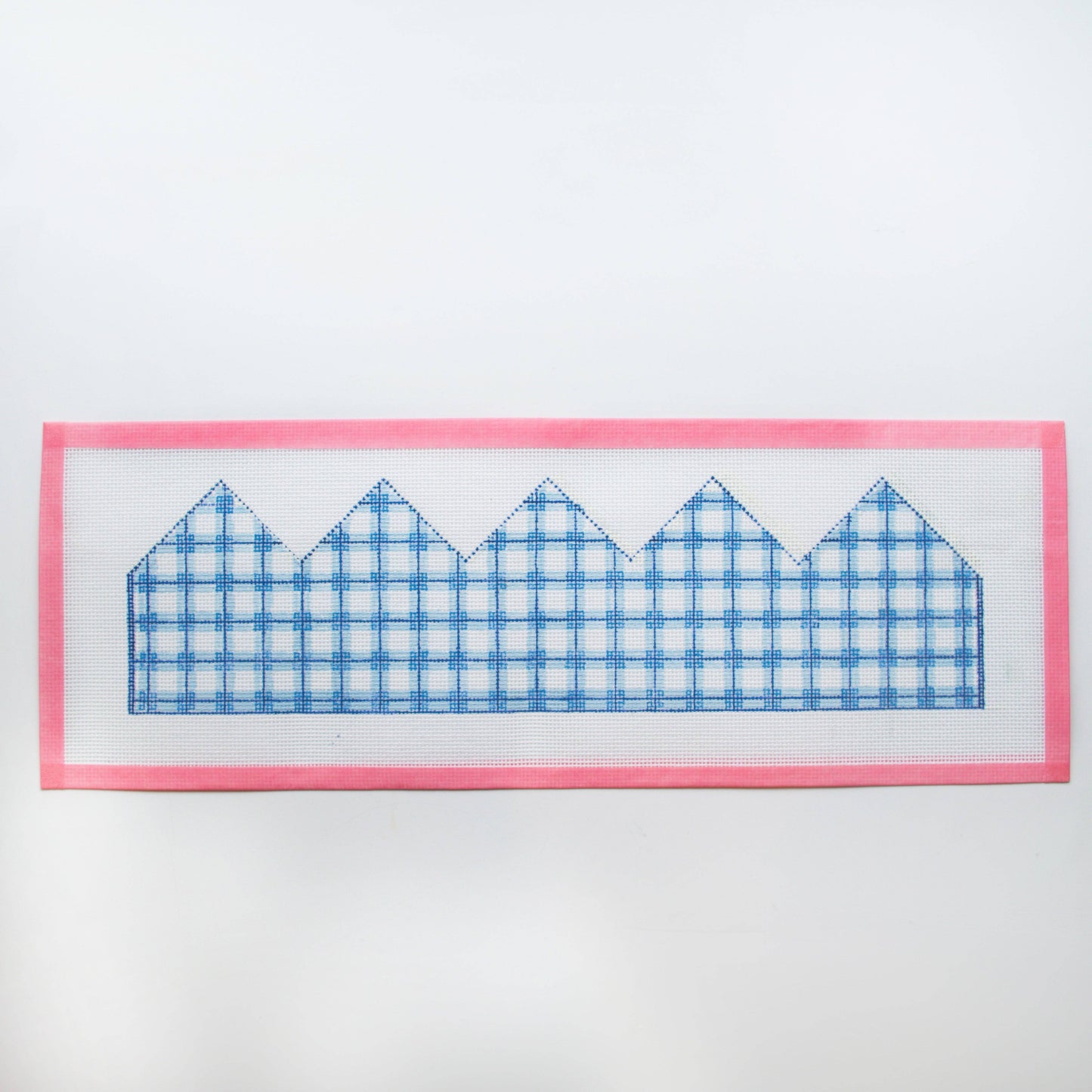 Gingham Birthday Crown Canvas