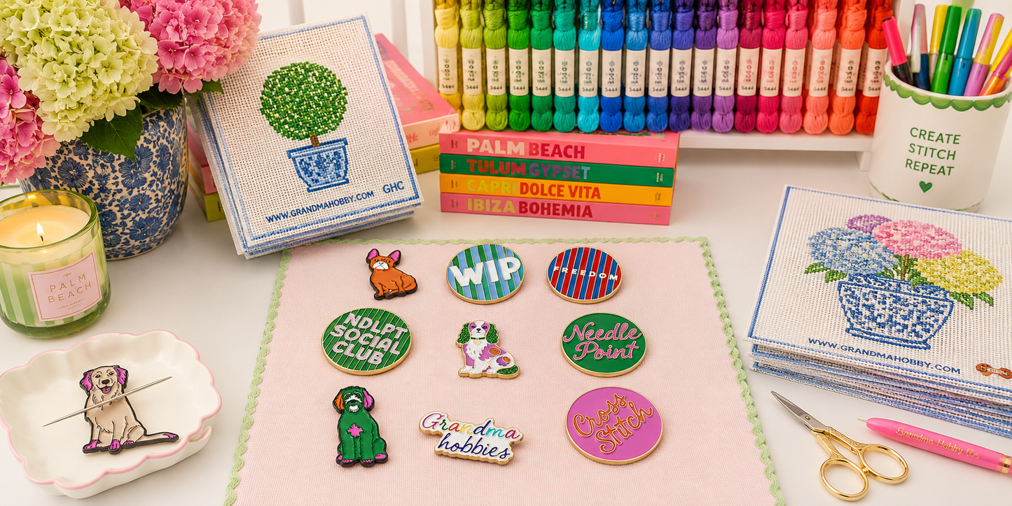 Needle Minder for Needlepoint & Cross Stitch | NDLPT Social