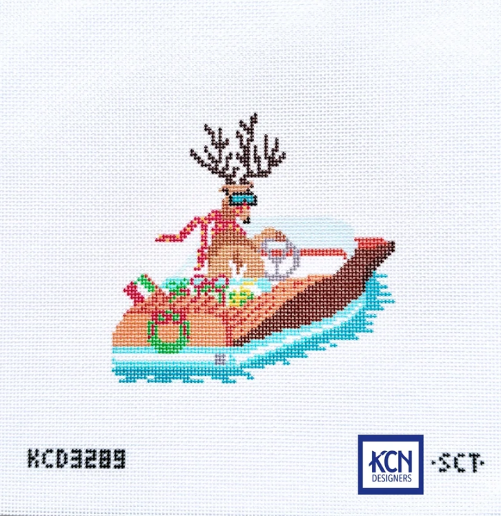 SCT _Dolce Vita wooden Boat Club Reindeer
