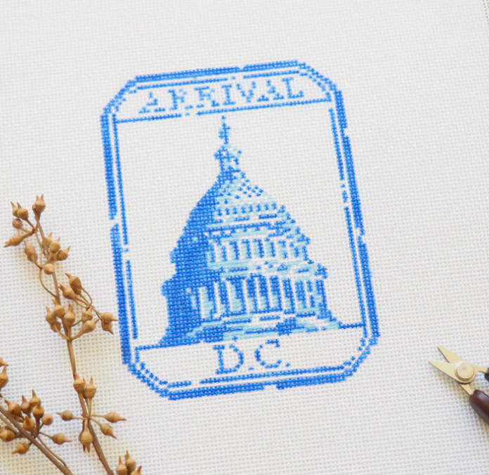 Audrey Wu Designs - DC Passport Stamp