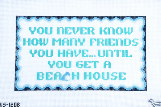 Rooney and Stitch - Beach House Pillow