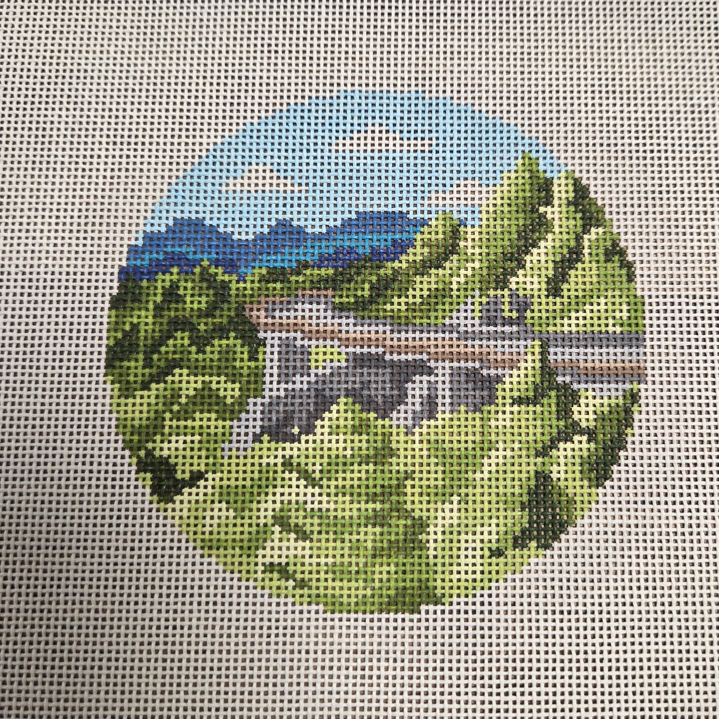 Linn Cove Viaduct In Spring