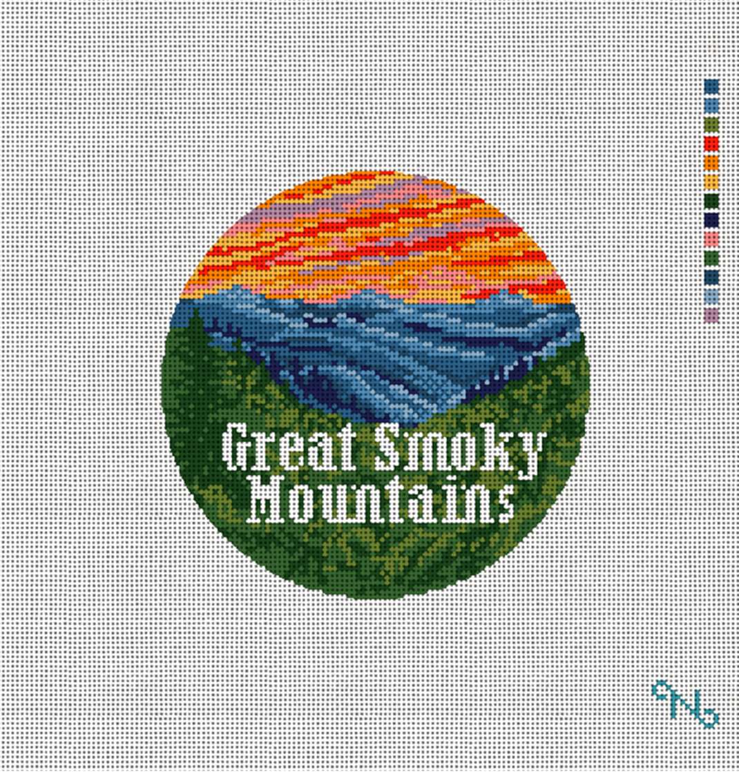 Needlepaint - Great Smoky Mountains