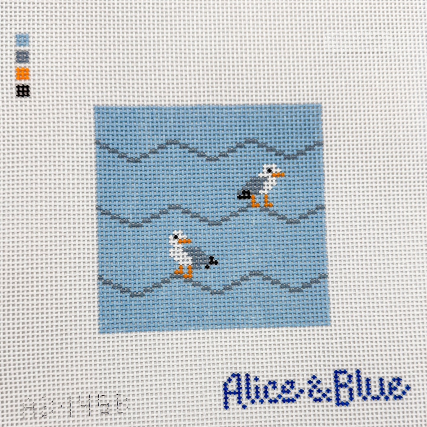 Alice & Blue Seagull Coaster
