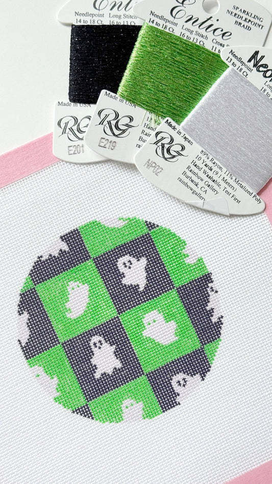 Cotswold Designs -Checkered Ghost Round