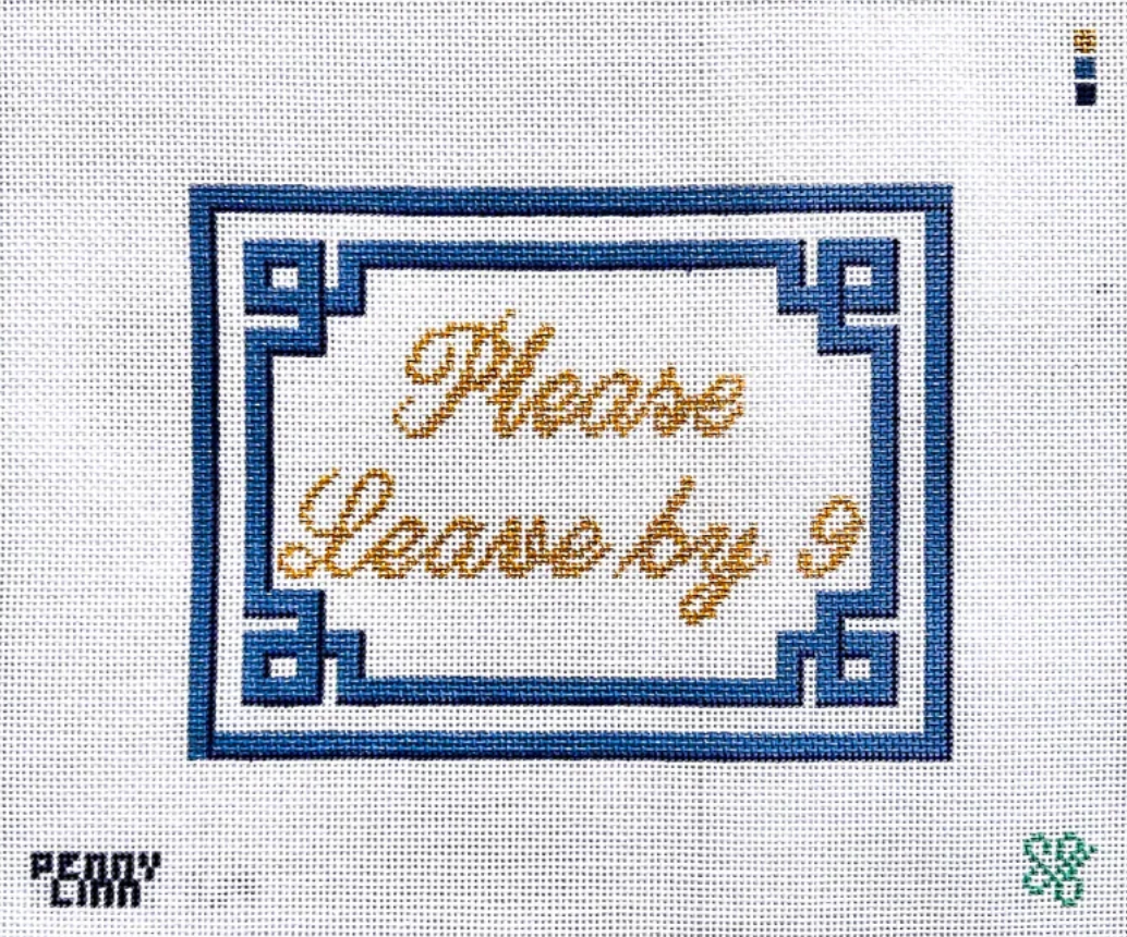 SG Designs - Please Leave by 9