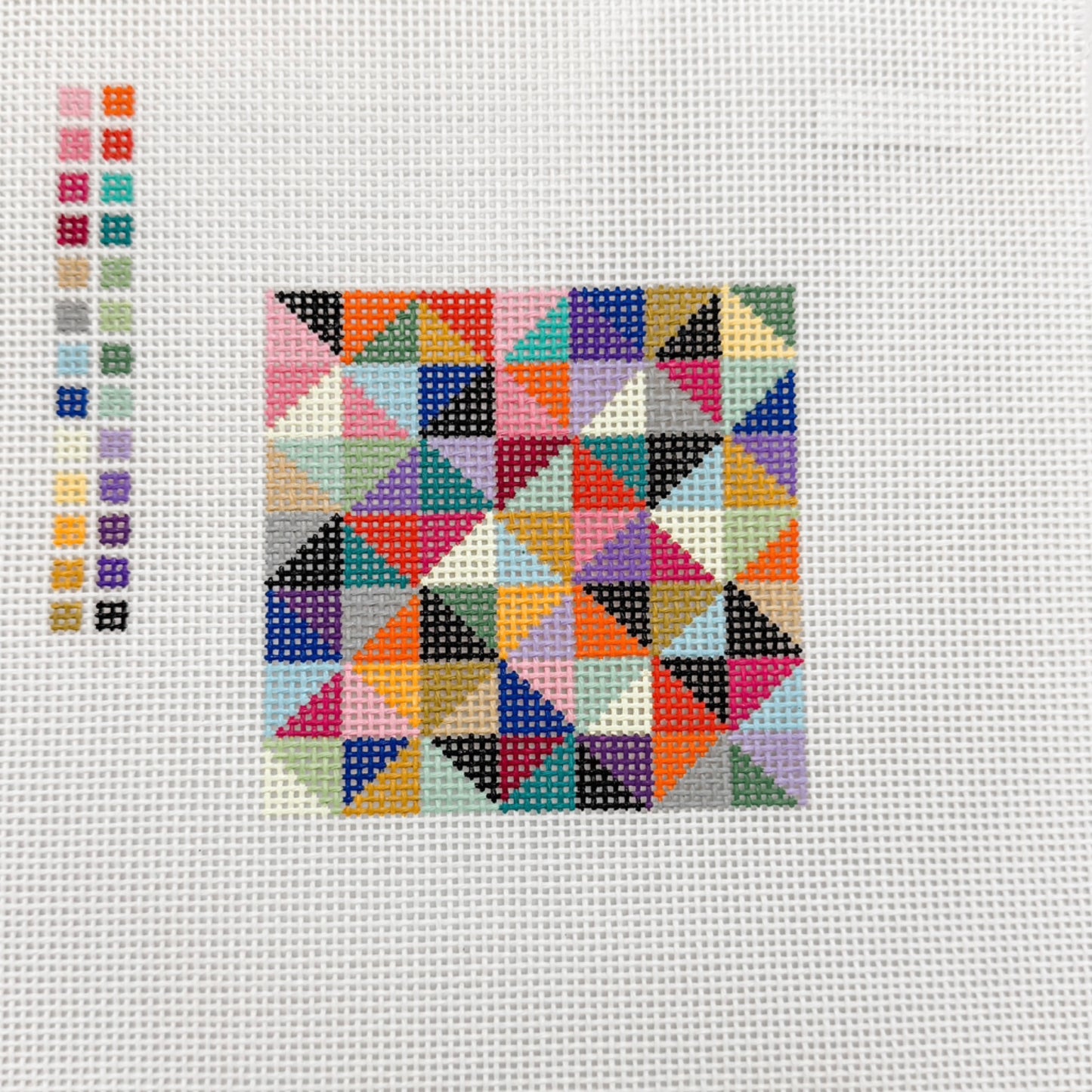 Tew Designs Kaleidoscope Coaster