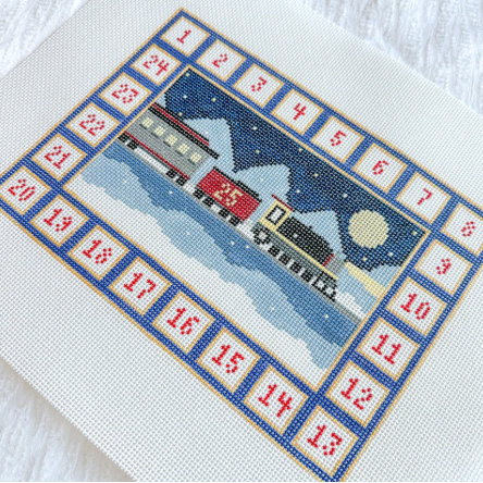 Stitch Style - Christmas Train Advent