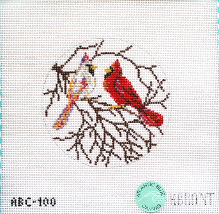 Kathy Brandt - Snowy Cardinals