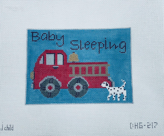 J Child Designs - Baby Sleeping FIre Truck