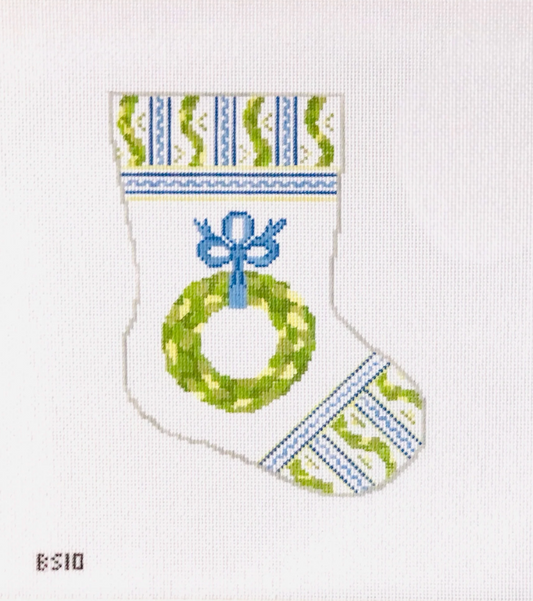 Bauble Stocking - Holiday Trimmings Ornament Sized