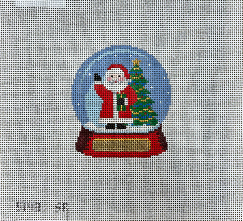 Susan Roberts - Santa Snow Globe