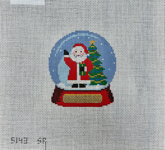 Susan Roberts - Santa Snow Globe