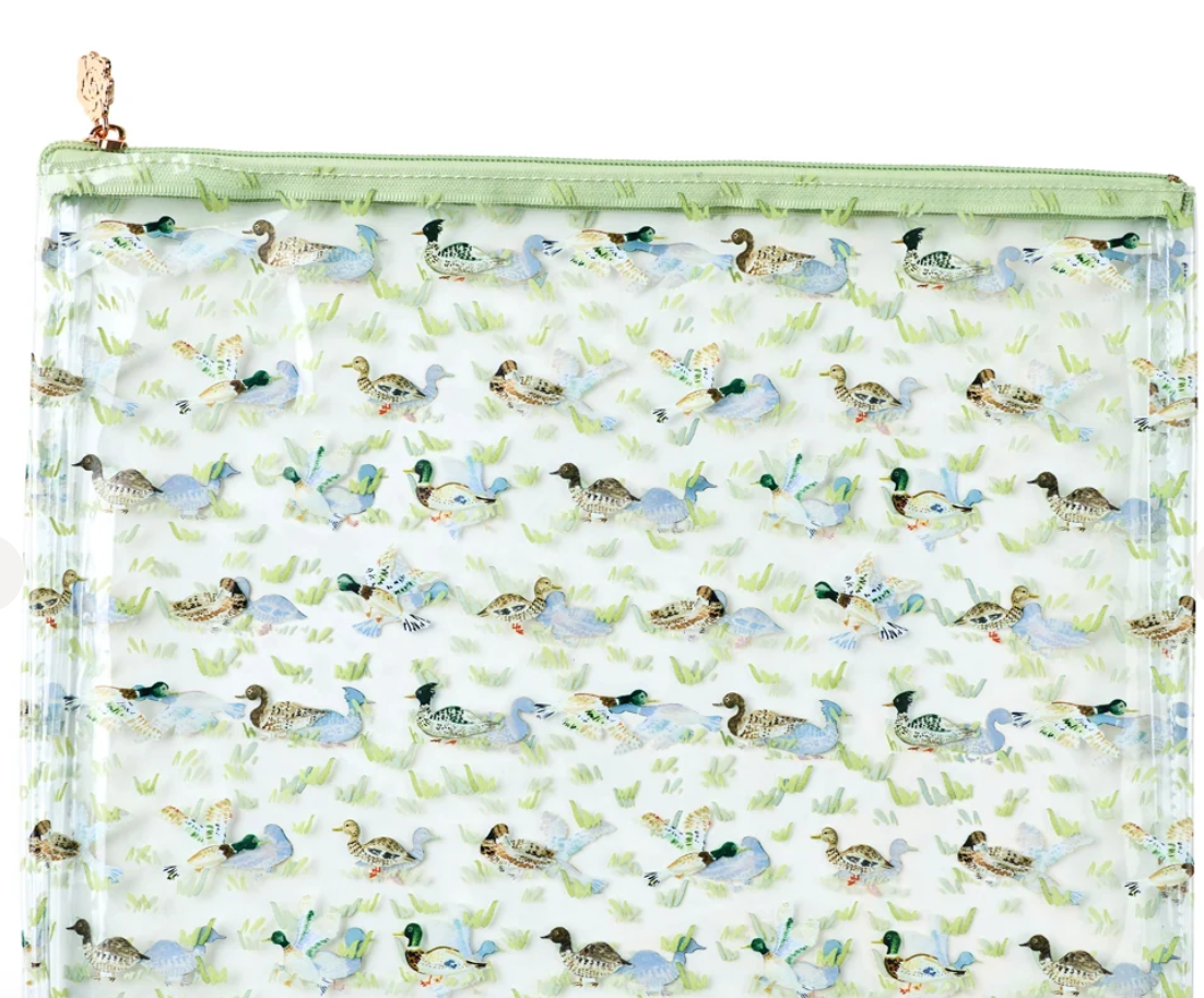Penny Linn Evelyn Henson -Mallards PVC Project Bag XL