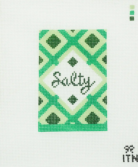 Ivy Thread Needlepoint - Salty