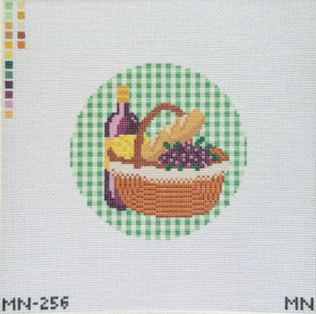Magnolia Needlepoint -Vineyard Picnic